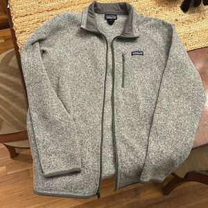 Patagonia Men’s Better Sweater Fleece Jacket, size large, Color: Stonewash